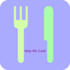 Green And Yellow Knife And Fork Clip Art