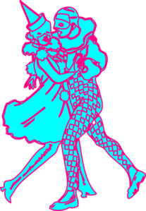 Dance Couple Mod Clip Art
