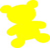 Yellow Teddy Bear Clip Art