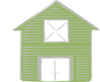 Green Barn Clip Art