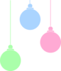 Christmas Ornaments Clip Art