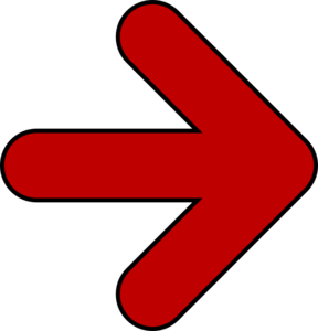 Red Black Arrow  Clip Art