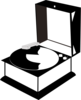 Record Player  Clip Art