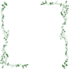 Vine Border Green Clip Art