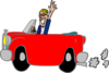 Autojaune Clip Art