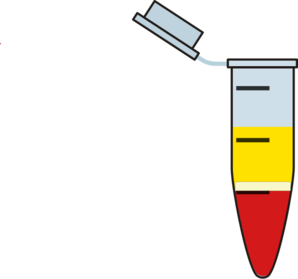 Eppendorf Tube With Plasma Clip Art