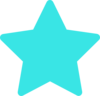 Star-blue Clip Art