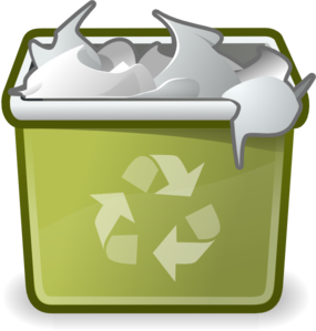 User Trash Full Clip Art