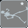 Skeleton Walking Clip Art