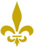 Stretched Fleur De Lis V 2 Clip Art