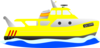 Bateaujaune Clip Art