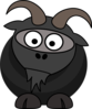 Ninja Goat Clip Art