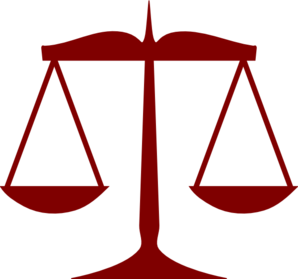 Scala Red Justice Clip Art