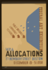 Federal Art Exhibition Wpa Allocations / Nason. Clip Art