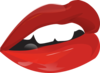 Janaira Lips Clip Art