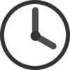 Clock 4:00 Transparent Clip Art