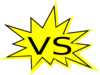 Free Starburst Vs Clip Art