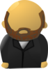 Male With Beard Clip Art