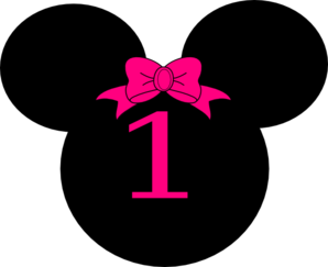 Minnie Mouse 1 Year Clip Art