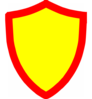 Yellow Shield Clip Art