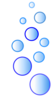 Lots Of Blue Bubbles Ok Clip Art