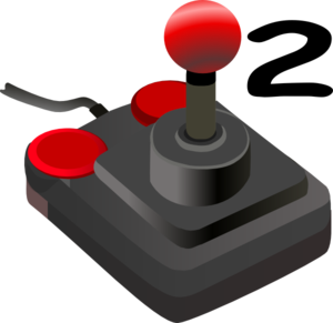 Joystick Two Clip Art