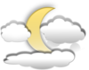 Moon And Clouds Clip Art