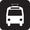 Trolleybus White Clip Art