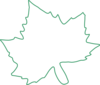 Leaf Outline Clip Art