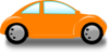 Orange Bug Clip Art