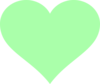 Green Heart Clip Art