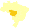 Mapa Brasil Destaque Mt Clip Art