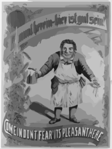 Kommt Herrin Beir Ist Gust Sein! - Come In, Don T Fear! It S Pleasant Here Clip Art