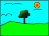 Paisaje Adrian Clip Art