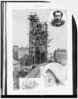 The Bartholdi Statue Of Liberty  / Drawn By John Durkin. Clip Art