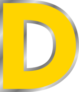 Letter D Clip Art