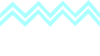 Teal Zig Zag Clip Art