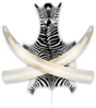 Zebra Hunting Clip Art