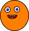 Orangeface Clip Art