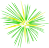 Green Firework Clip Art