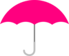 Pink Umbrella Clip Art