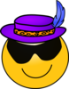 Pimp Smiley Clip Art