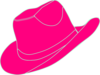 Pink Cowgirl Hat Clip Art