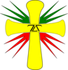 Reggae Cross Clip Art