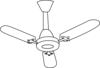 Ceiling Fan Outline Clip Art