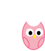 Pink Owl Clip Art