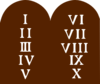 Ten Commandments Clip Art