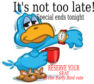 Last Day Early Bird Clip Art