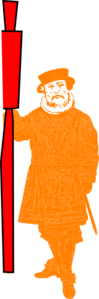 Flag Man Clip Art