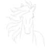 White Horse Clip Art